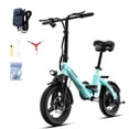 thumbnail image 1 of Bodywel Mini Electric Bike, 14" Folding Ebike, 500W Peak Motor, 36V 10Ah Battery, 20MPH, 15~20 Miles, E Bike for Adults, Electric Bicycle, UL2849, 1 of 12