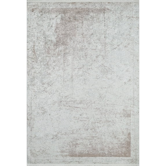 Bodzentyn Grey Modern Polyester Area Rugs for Living Room Washable Rugs Boho Moroccan Area Rug Soft Geometric Bohemian Carpet Distressed Indoor Rug for Bedroom Dining Room Office Nonslip Rug