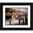 thumbnail image 1 of Boehme, Nicky 14x12 Black Ornate Wood Framed with Double Matting Museum Art Print Titled - Point Of View, 1 of 4