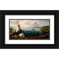 thumbnail image 1 of Boehme, Nicky 14x9 Black Ornate Wood Framed with Double Matting Museum Art Print Titled - The Cove Guardian, 1 of 4