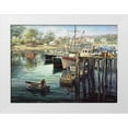 thumbnail image 1 of Boehme, Nicky 24x19 White Modern Wood Framed Museum Art Print Titled - Fishermans Domain, 1 of 4
