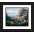thumbnail image 1 of Boehme, Nicky 31x26 Black Ornate Wood Framed with Double Matting Museum Art Print Titled - Bays Domain, 1 of 4