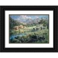thumbnail image 1 of Boehme, Nicky 32x24 Black Ornate Wood Framed with Double Matting Museum Art Print Titled - Country, 1 of 4