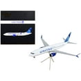 thumbnail image 1 of Boeing 737 MAX 8 Commercial Aircraft White with Blue Tail "Gemini 200" Series 1/200 Diecast Model Airplane by GeminiJets, 1 of 3