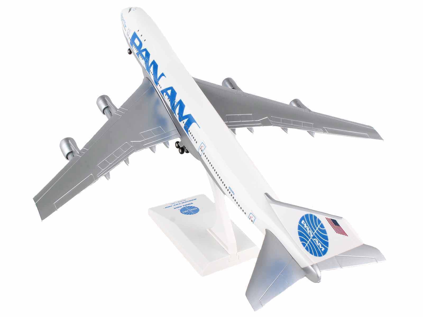 Amazon.com: Herpa Snap-fit Airplane Model Boeing 747-100 Pan