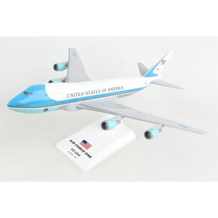 Sky Marks SKR041 Air Force One Boeing 747-200 VC25, 1/250 scale Desktop Model with Stand