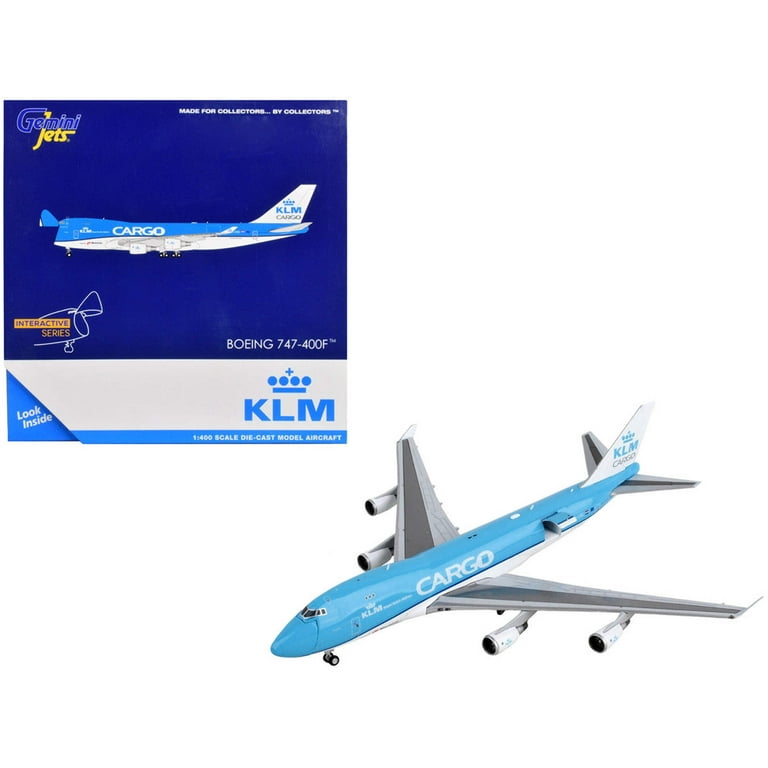 GeminiJets 1:400 Scale KLM Cargo Martinair 747-400ERF Diecast