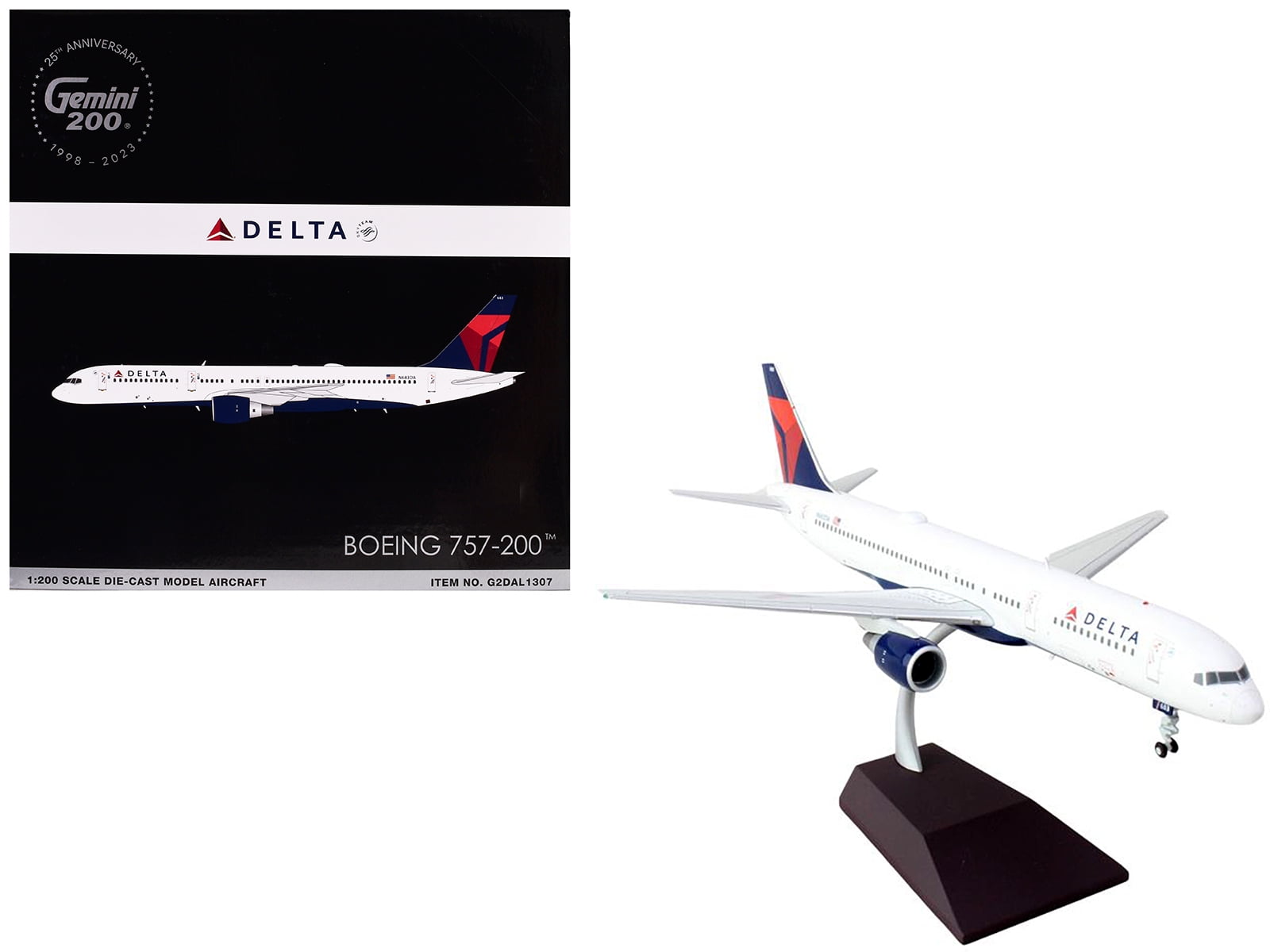 Delta Air Lines Boeing 757-200 N683DA GeminiJets GJDAL2097 Modelo A Escala 1:400 - La Tienda De