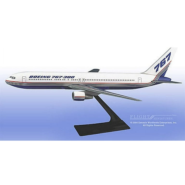 Boeing 767-300 House Colors (1:200) - Walmart.com