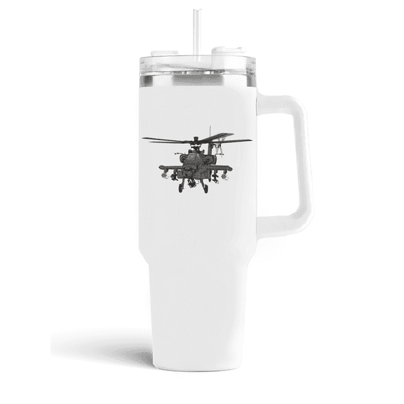 Boeing 40 oz Ceramic Mugs | Boeing AH-64 Apache | Tumbler