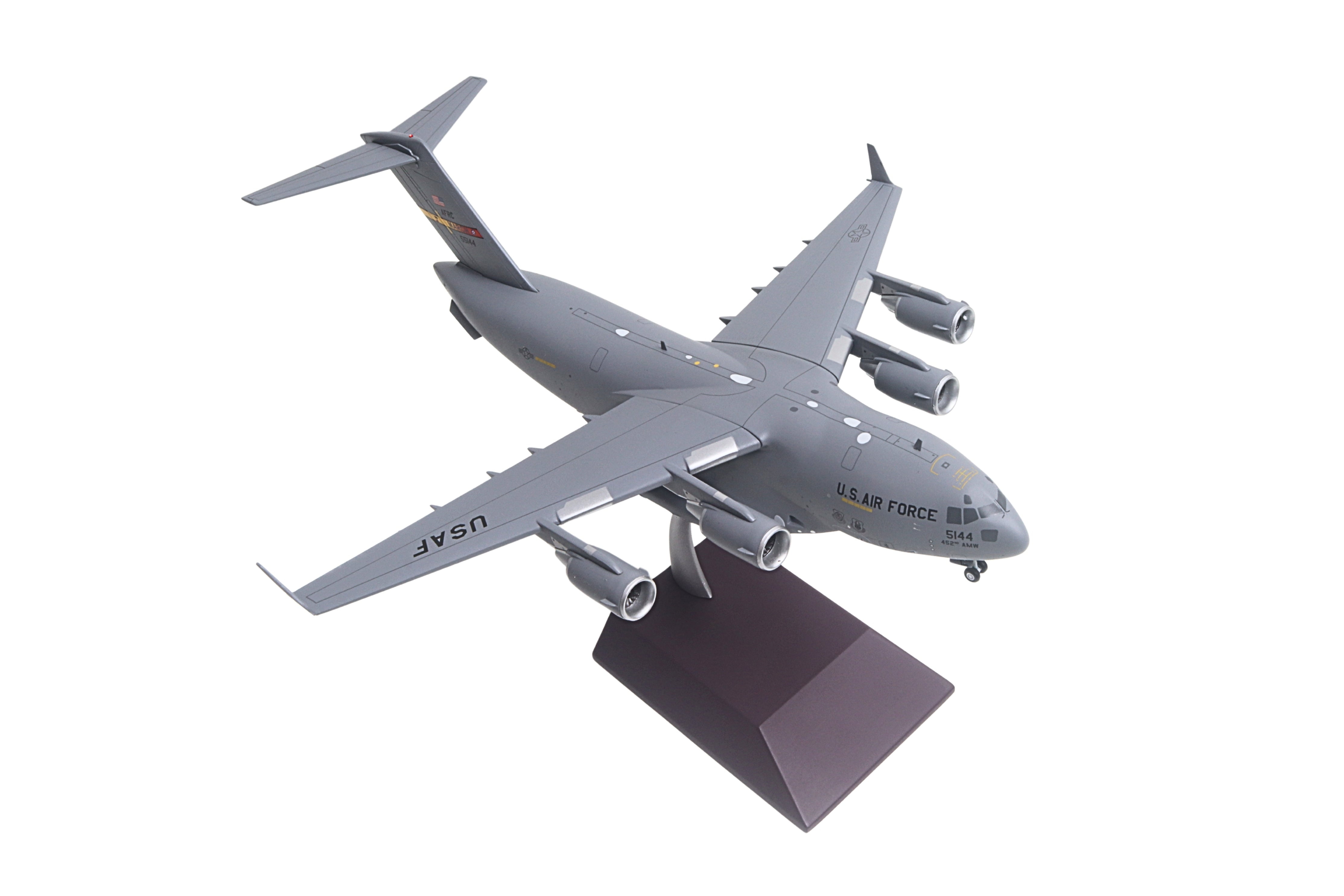 Boeing C-17 Globemaster III Transport Aircraft "March Air Reserve Base" US Air Force 1/200 Diecast Model by GeminiJets