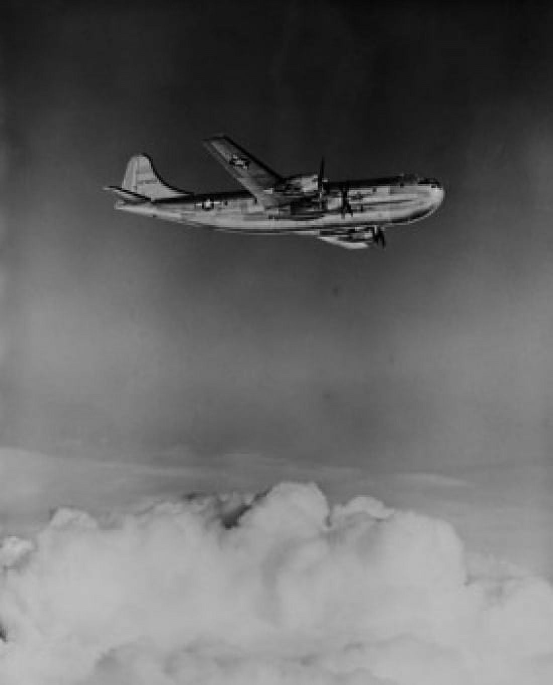 Boeing C-97 Stratofreighter long range heavy military cargo aircraft based on B-29 bomber Canvas Art - (24 x 36)