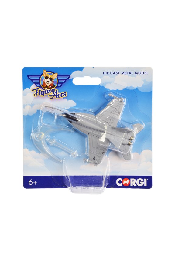 Boeing F/A-18 Super Hornet Fighter Aircraft "USAF" "Flying Aces" Series Diecast Model by Corgi