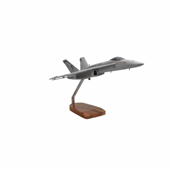 Boeing F/A-18E Super Hornet Large Mahogany Model
