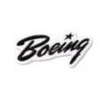 thumbnail image 1 of Boeing Heritage Script Embroidered Patch,1940s Logo, Vintage Aviation  BOE-0122, 1 of 6