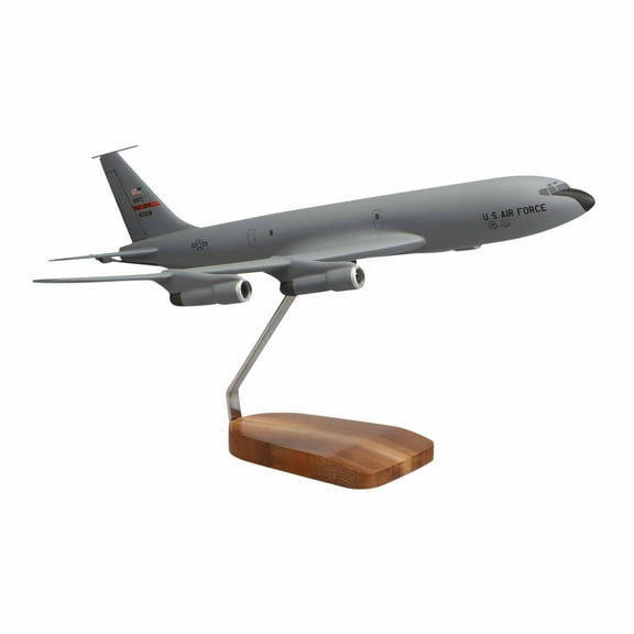 Boeing KC-135 Stratotanker Large Mahogany Model