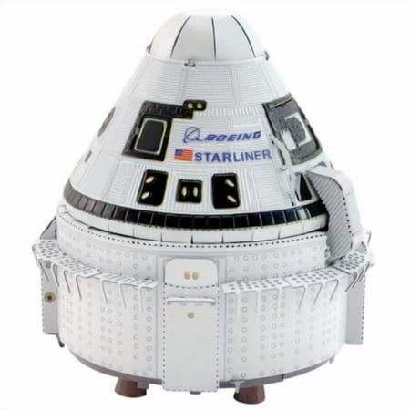 Fascinations Metal Earth Boeing CST-100 Starliner 3D Metal Model Kit, 3D puzzle, puzzle for adults, 3D puzzle assembly, Christmas Gift, DIY