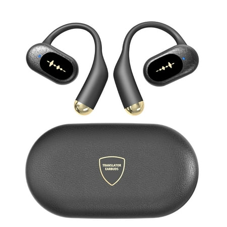 Boeleo Translator Earbuds,150 language Translation Earbuds,3-in-1 Two-Way translator device ,Translator Device with APP for iOS/Android,for Business, Study, and Travel
