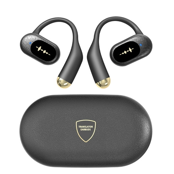 Boeleo Translator Earbuds,150 language Translation Earbuds,3-in-1 Two-Way translator device ,Translator Device with APP for iOS/Android,for Business, Study, and Travel