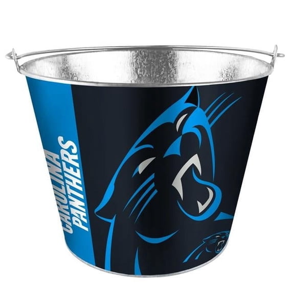 Boelter 8886057310 NFL Carolina Panthers Bucket Hype Design, 5 qt.