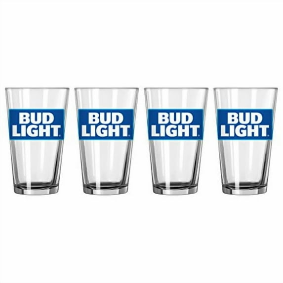 Boelter Brands Bud Light Pint, 16-ounce, 4-Pack
