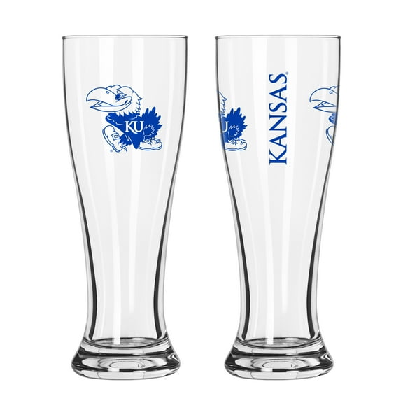 Boelter Brands - NCAA University of Kansas Jayhawks 2-Pack Gameday Pilsner Set