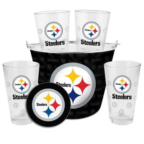 Boelter Brands NFL Gift Bucket Set, Pittsburgh Steelers 