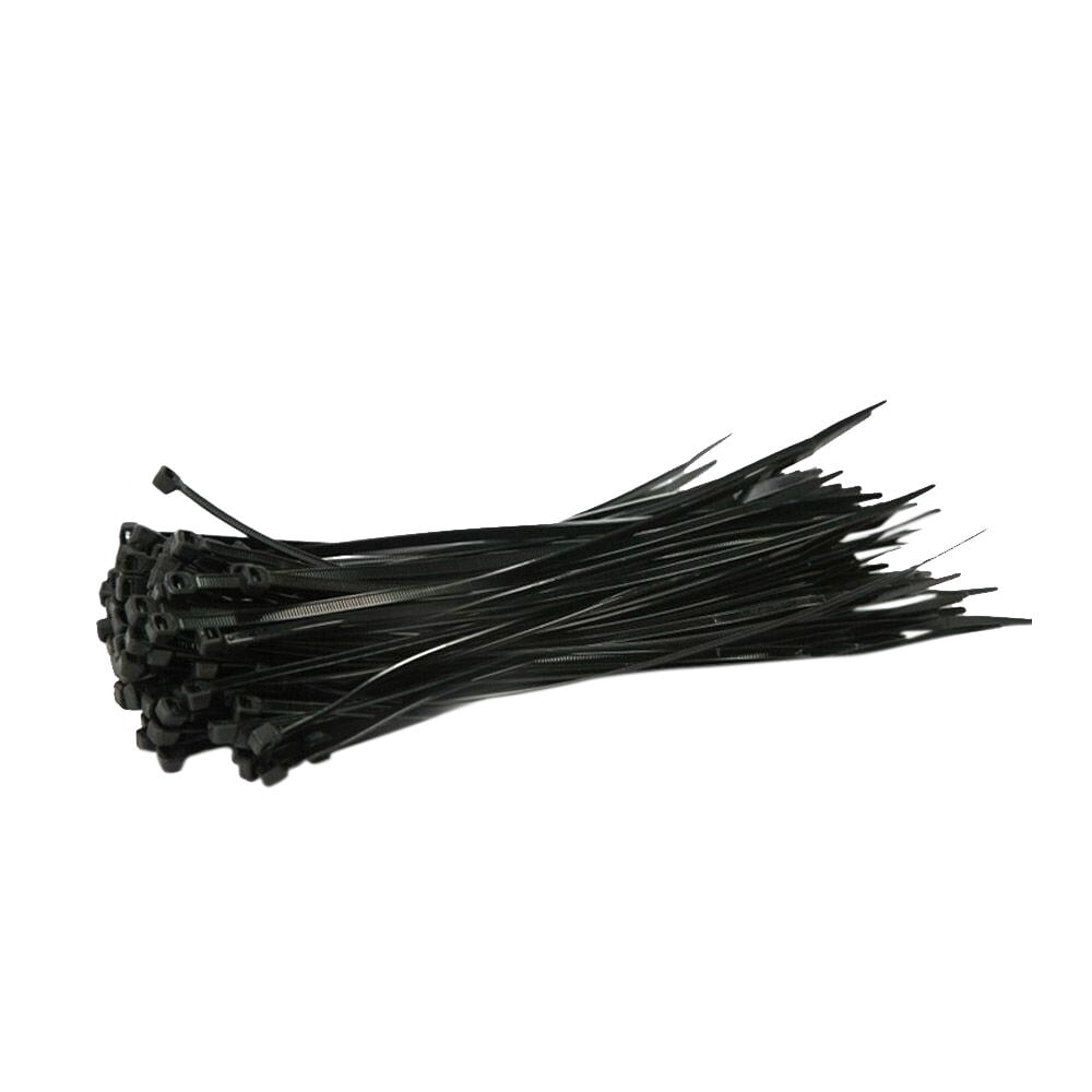 Boen 17" Black Nylon Cable Ties 100Pk