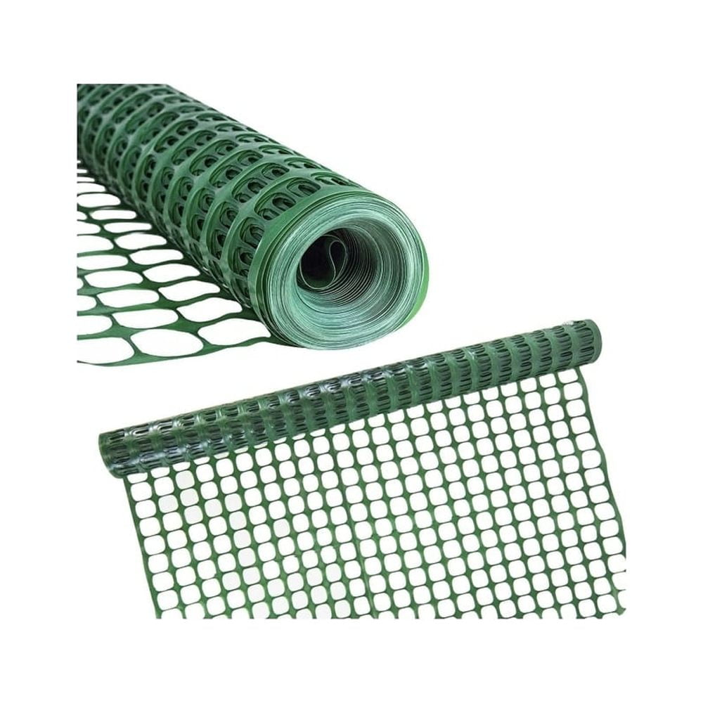 Boen 4' x 100' Green Safety Snow Fence - O-Ring - Walmart.com