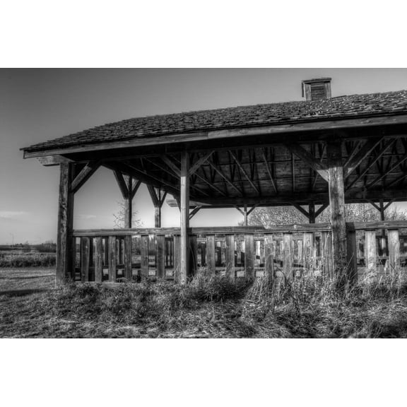 Boer Gazebo Glossy Poster