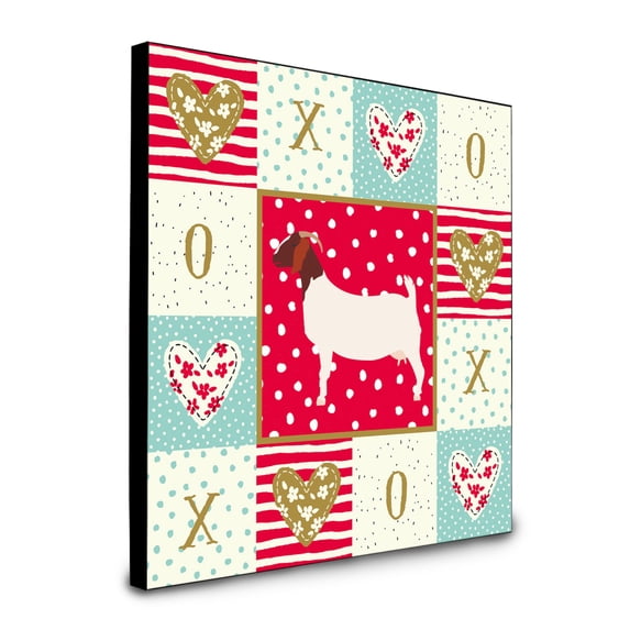 Boer Goat Love Artwork Wall Panel CK5313UP88