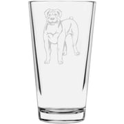 Boerboel Dog Themed Etched All Purpose 16oz Libbey Pint Glass