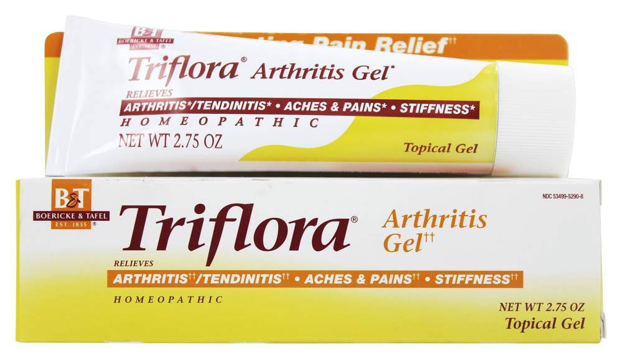 Boericke & Tafel Triflora Arthritis & Joint Pain Relief Gel, 2.75 Oz