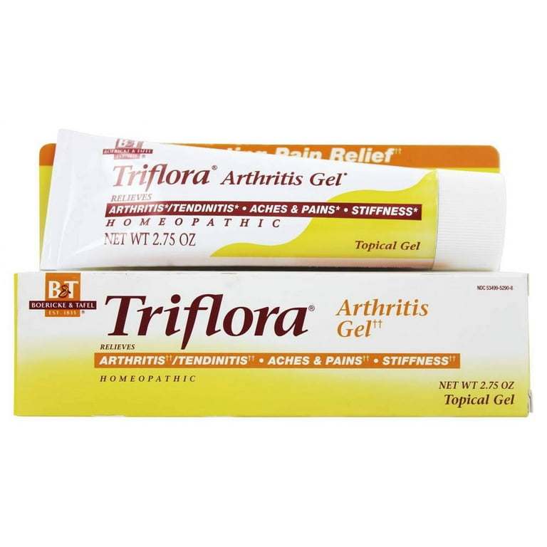 Boericke & Tafel Triflora Arthritis & Joint Pain Relief Gel, 2.75