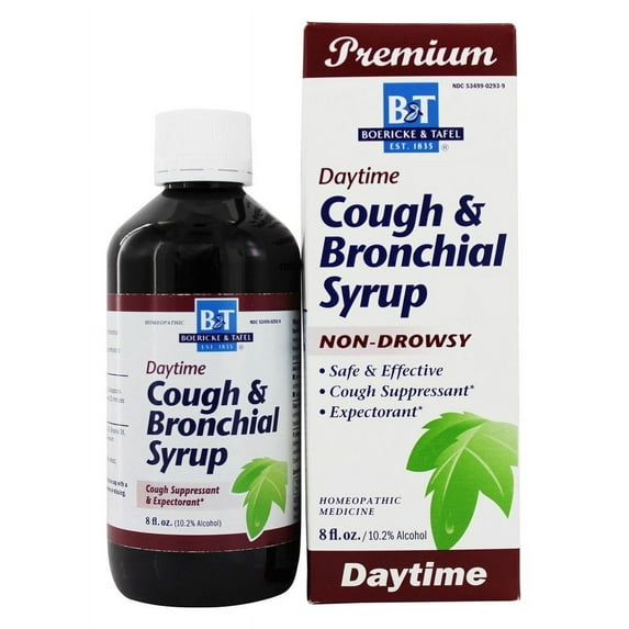 Boericke & Tafel Daytime Cough & Bronchial Syrup 8 fl oz Liquid