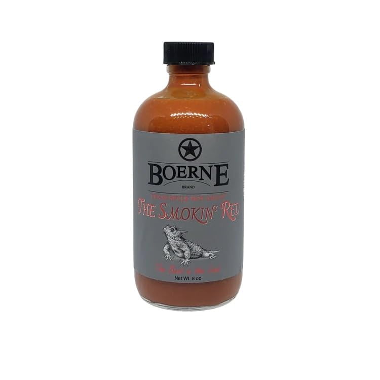 Boerne Hot Smokin' Red Sauce (6 Pack) 8 oz