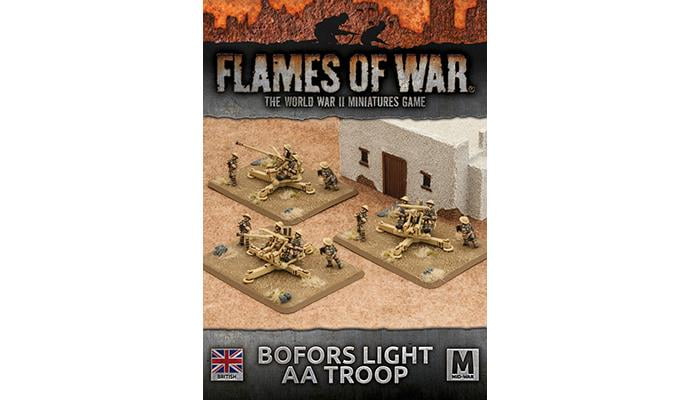 Tempus Fugit Shop | BBX65 - Flames of War Bofors Light AA Troop - Battlefront