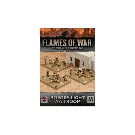 Flames of War: British Bofors Light AA Troops (Mid-War)
