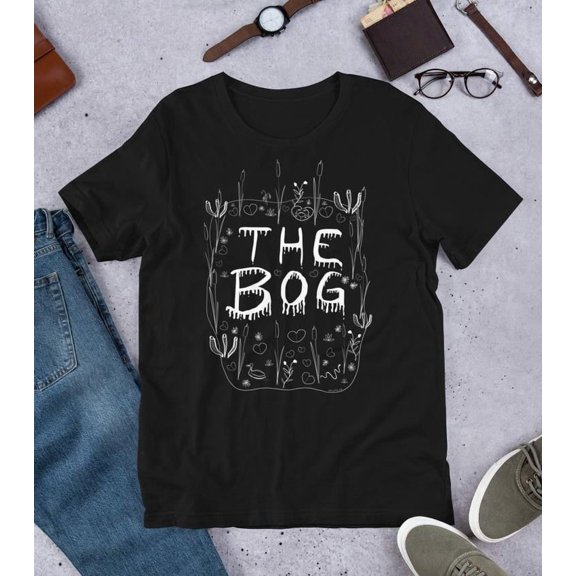 Bog Goblincore Cottagecore Folk Art Graphic Unisex T-Shirt for Quirky Casual Use up to 5XL