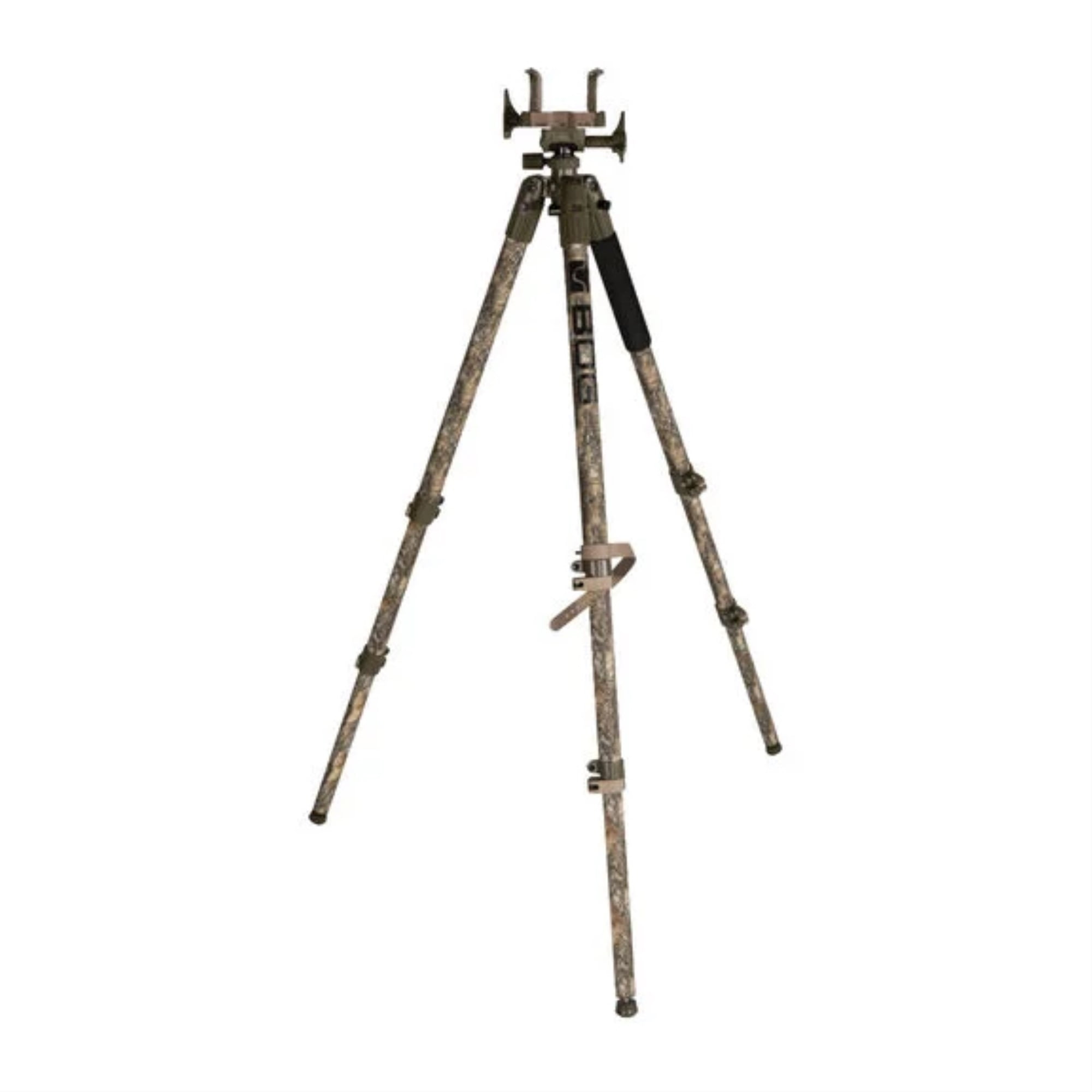 STAND Hunting BOG Pod Death Grip Gun Tripod, Realtree Camo