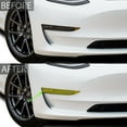 thumbnail image 1 of Bogar Tech Designs Fog Light Tint Kit Compatible with and Fits Tesla Model 3, Yellow, 1 of 5