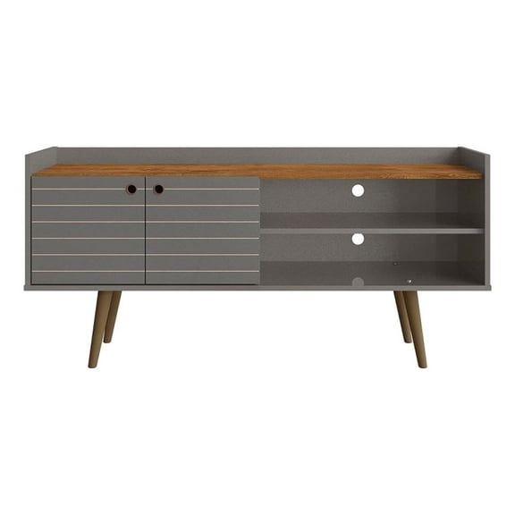 Bogart 53.54" Mid-Century Modern TV Stand  and Nature