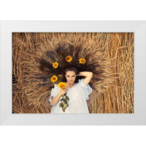 Bogdan R, Mihai 18x13 White Modern Wood Framed Museum Art Print Titled - Natasha