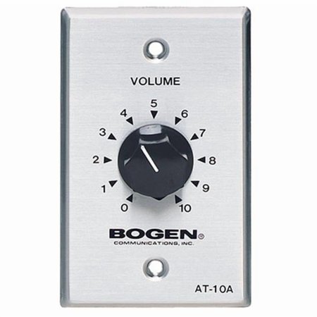 Bogen AT10A Attenuator 10W Adjusts Loudspeaker