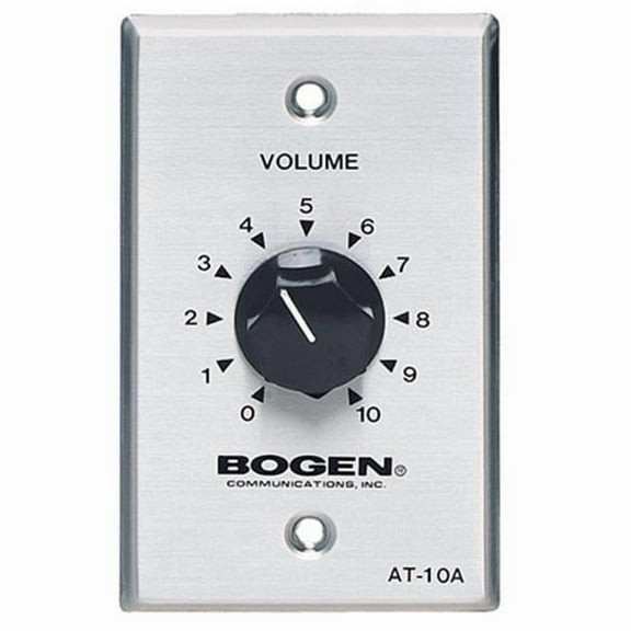 Bogen AT10A Attenuator 10W Adjusts Loudspeaker