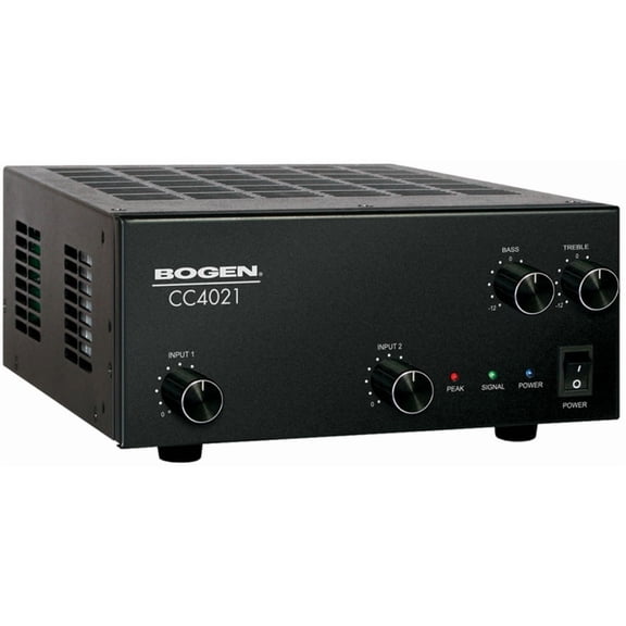 Bogen CC4021 Amplifier, 40 W RMS, 2 Channel