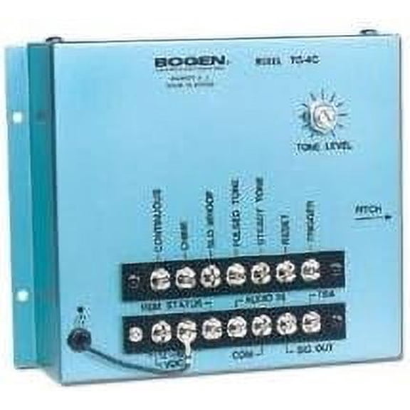 Bogen BG-TG4C Tone Signal Generator  Professional Audio Test Tone Generator for Paging and Sound Systems