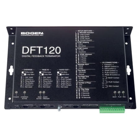 Bogen DFT120 Digital Feedback Terminator