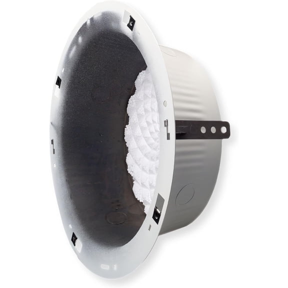 Bogen RE84 Round Recessed Ceiling Speaker Enclosure for 8-Inch Cone-Type Loudspeakers