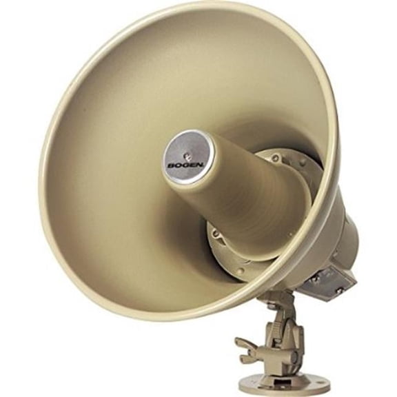 Bogen  Reentrant Horn Loudspeaker- Mocha Enamel - 9 in. diameter